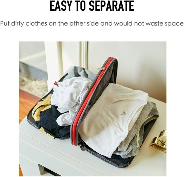 Bee Nesting Waterproof Compression Packing Cubes,Travel Packing organizers for Carry on Luggage,Backpacking, Suitcases - Image 4